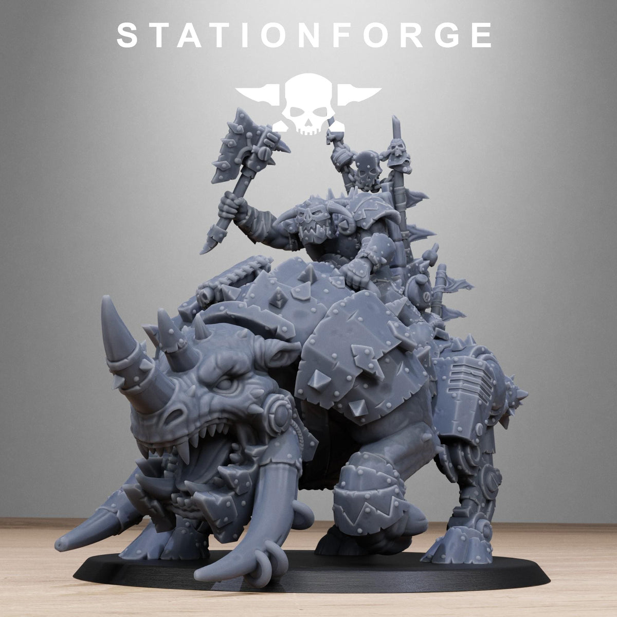 Ork Brast Rider Warlord – Ork Proxy