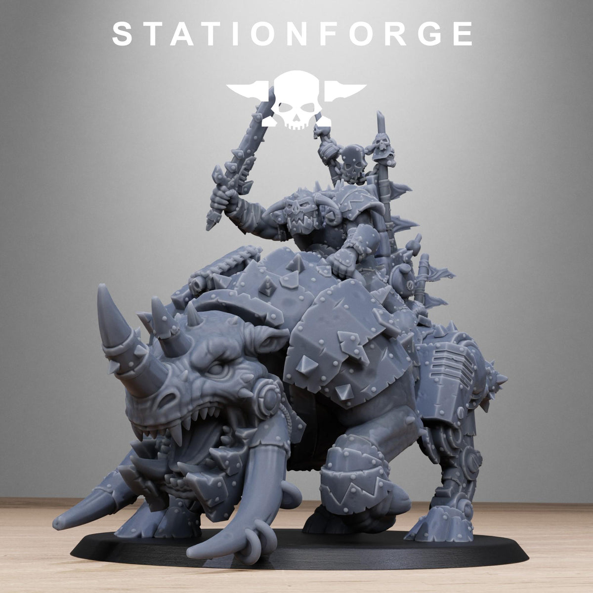 Ork Brast Rider Warlord – Ork Proxy