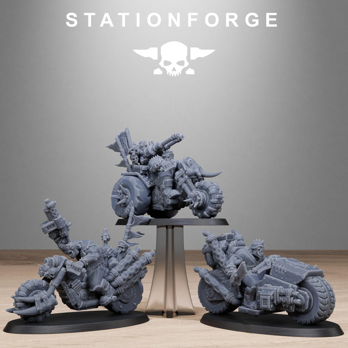 Orks Orkaz Bikers – Ork Proxy