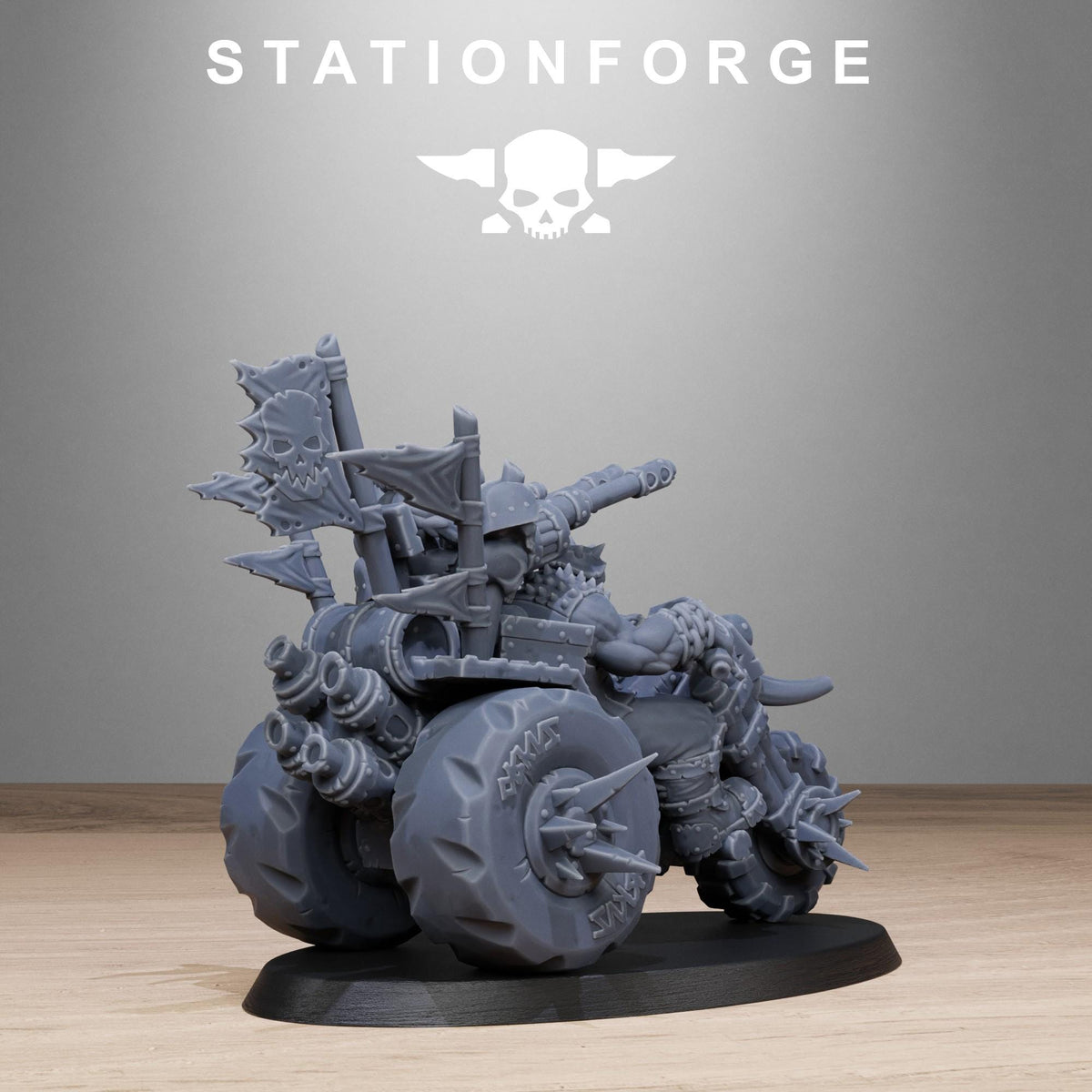 Orks Orkaz Bikers – Ork Proxy