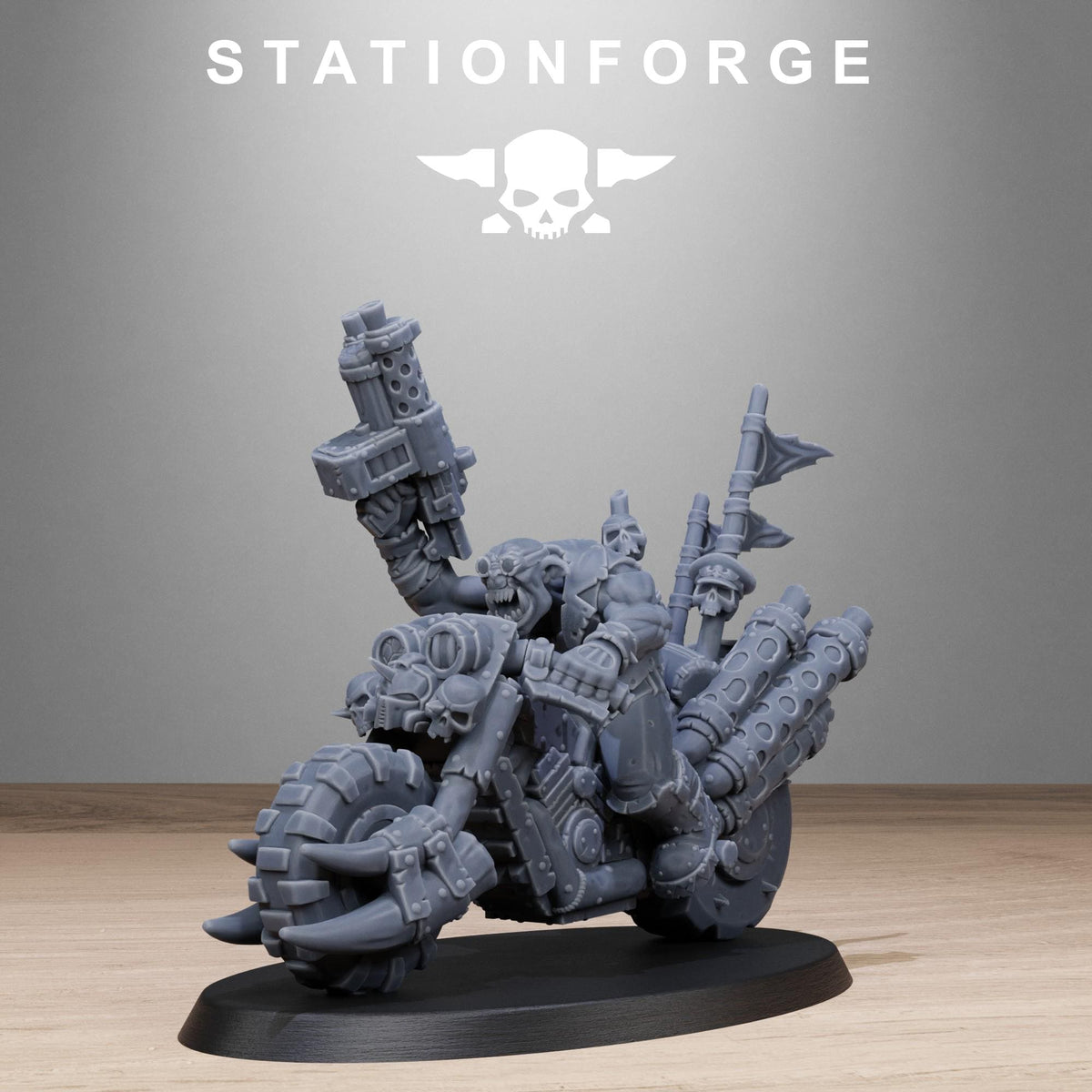 Orks Orkaz Bikers – Ork Proxy