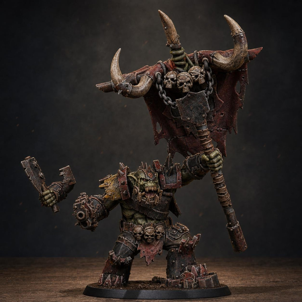 Orks Orkaz Bearer Boss – Ork Proxy