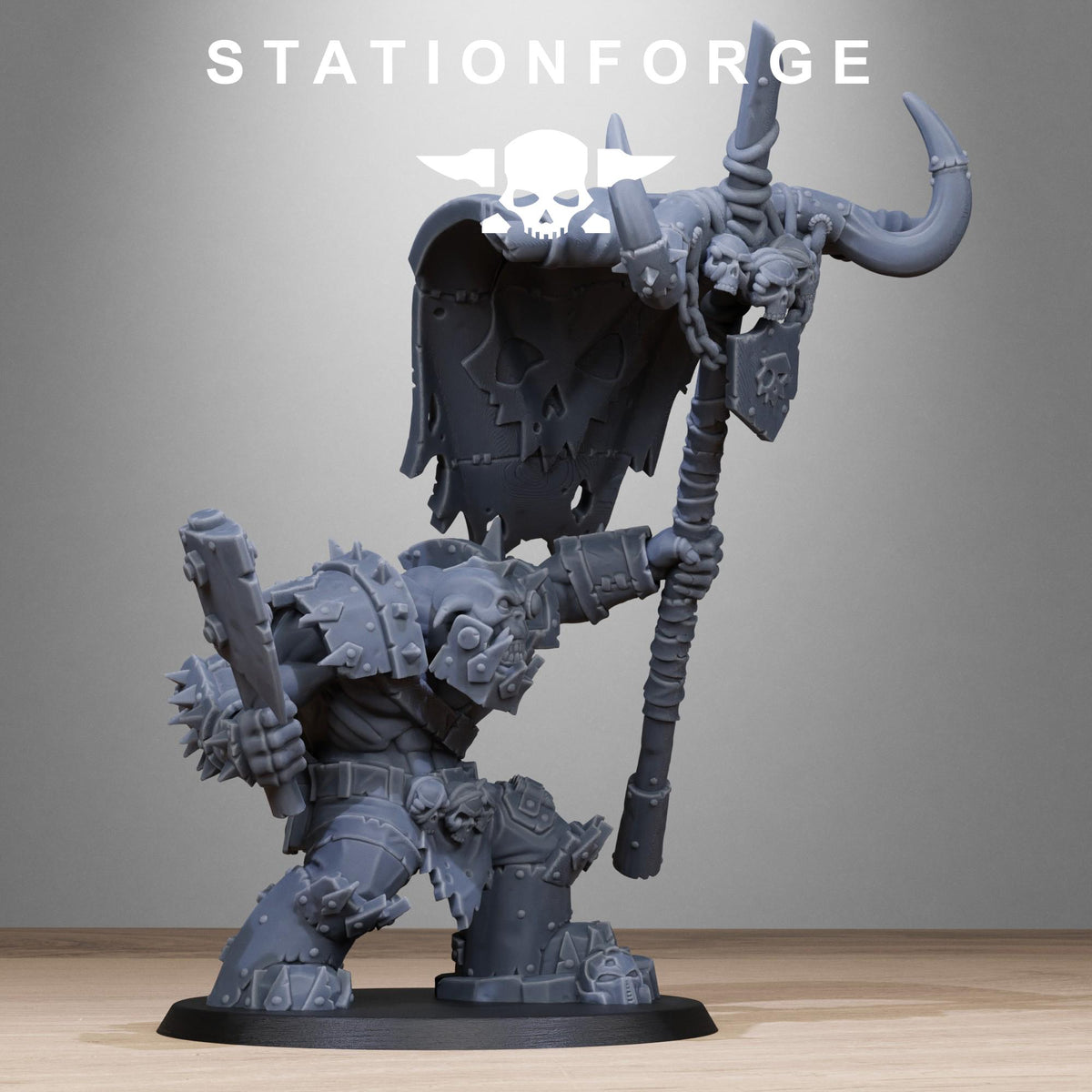 Orks Orkaz Bearer Boss – Ork Proxy