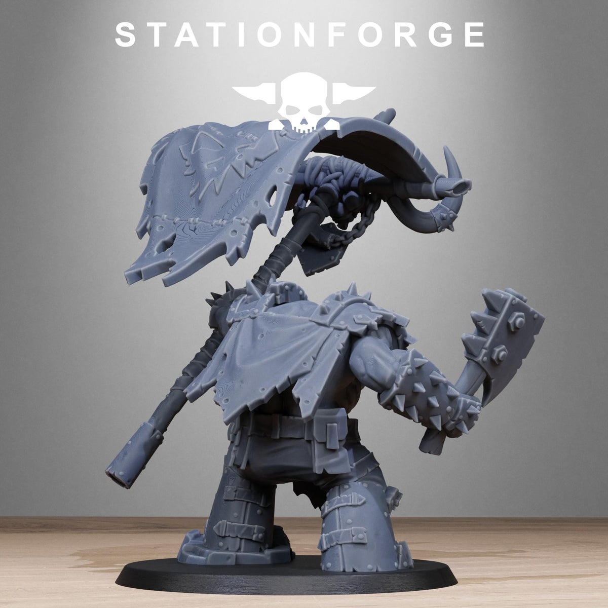 Orks Orkaz Bearer Boss – Ork Proxy