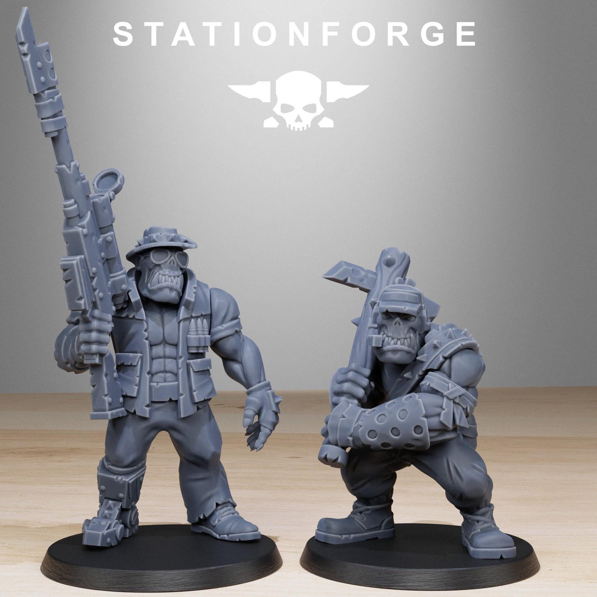 Orks Orkaz Team Fighters – Ork Proxy