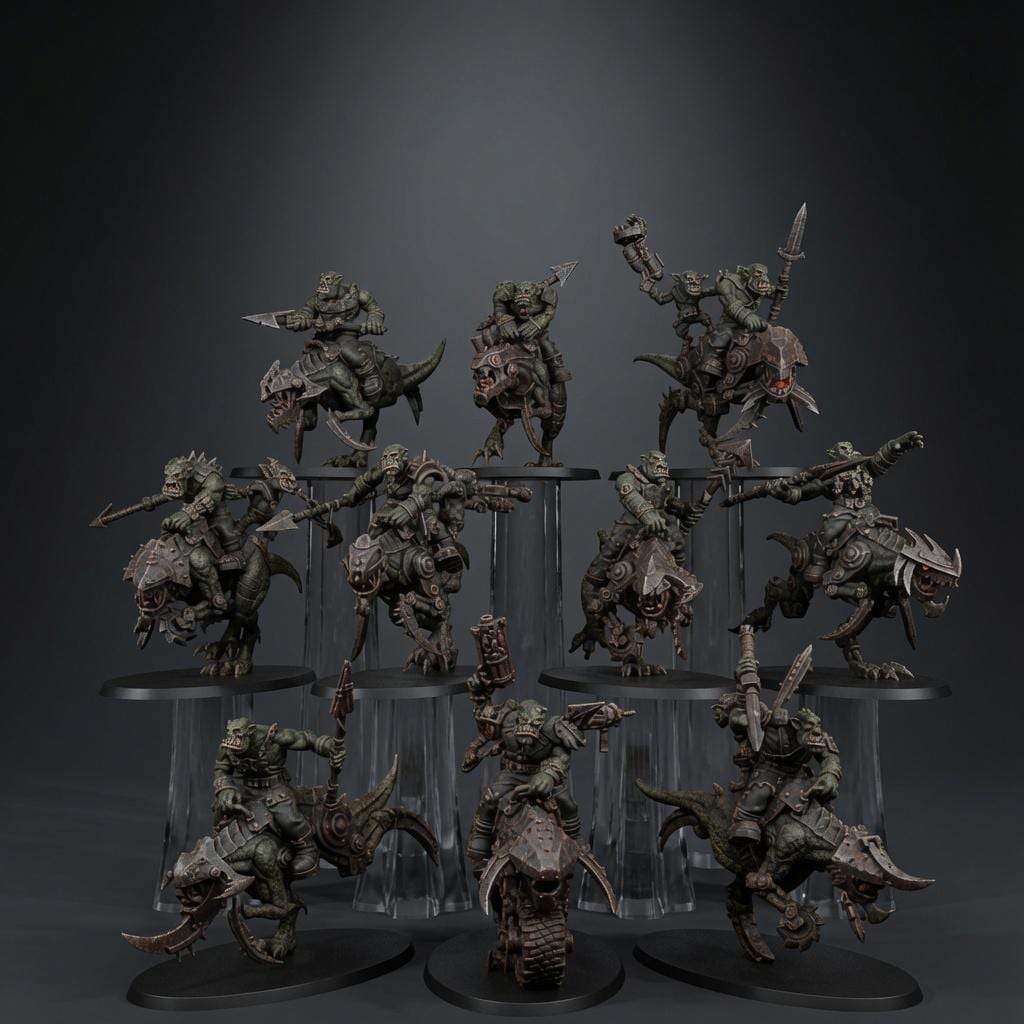 Orks Orkaz Beast Riders – Ork Proxy