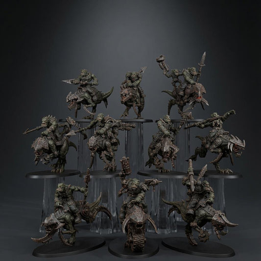 Orks Orkaz Beast Riders – Ork Proxy