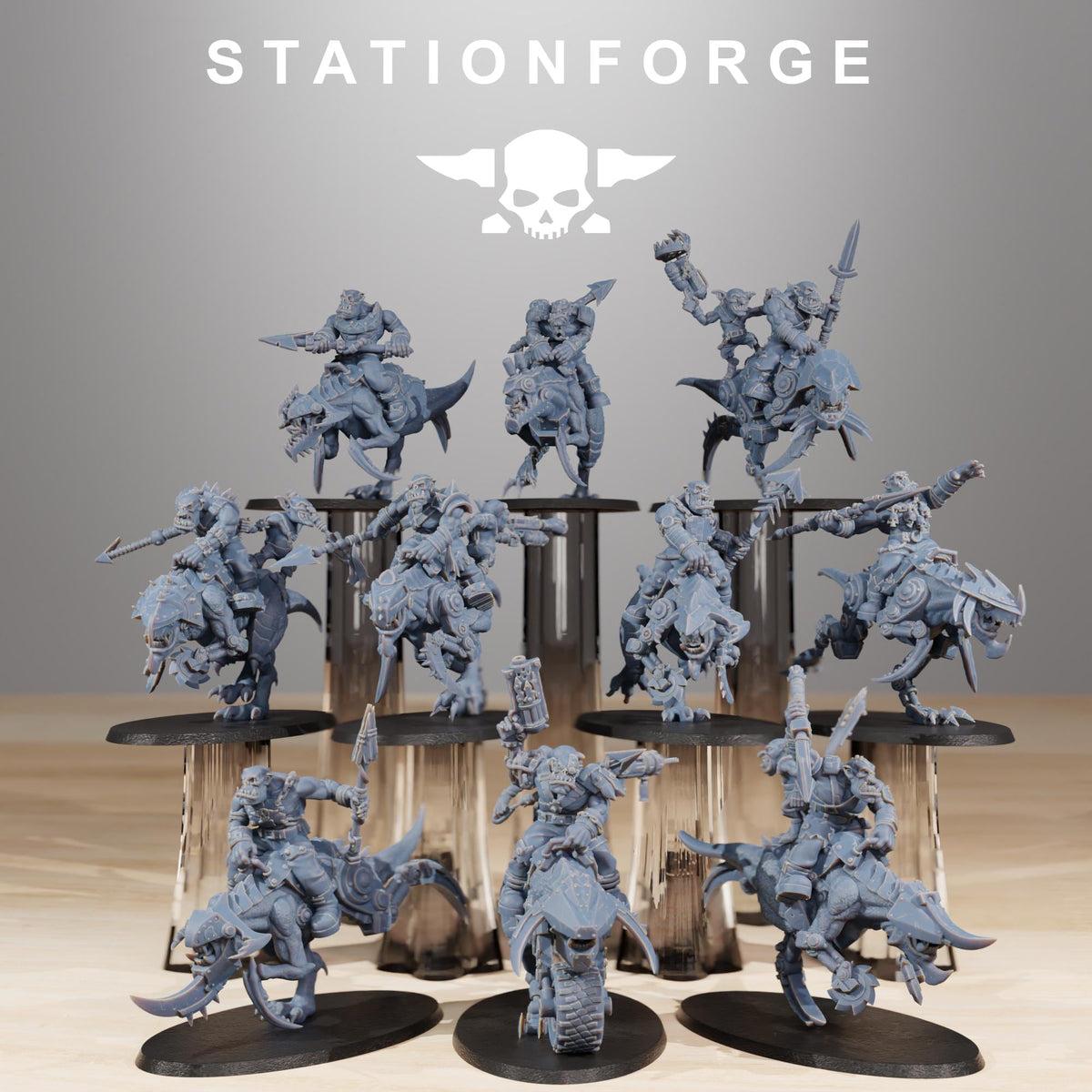 Orks Orkaz Beast Riders – Ork Proxy