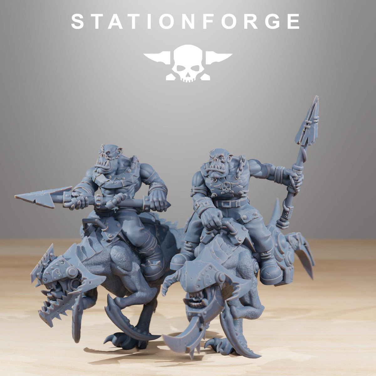 Orks Orkaz Beast Riders – Ork Proxy