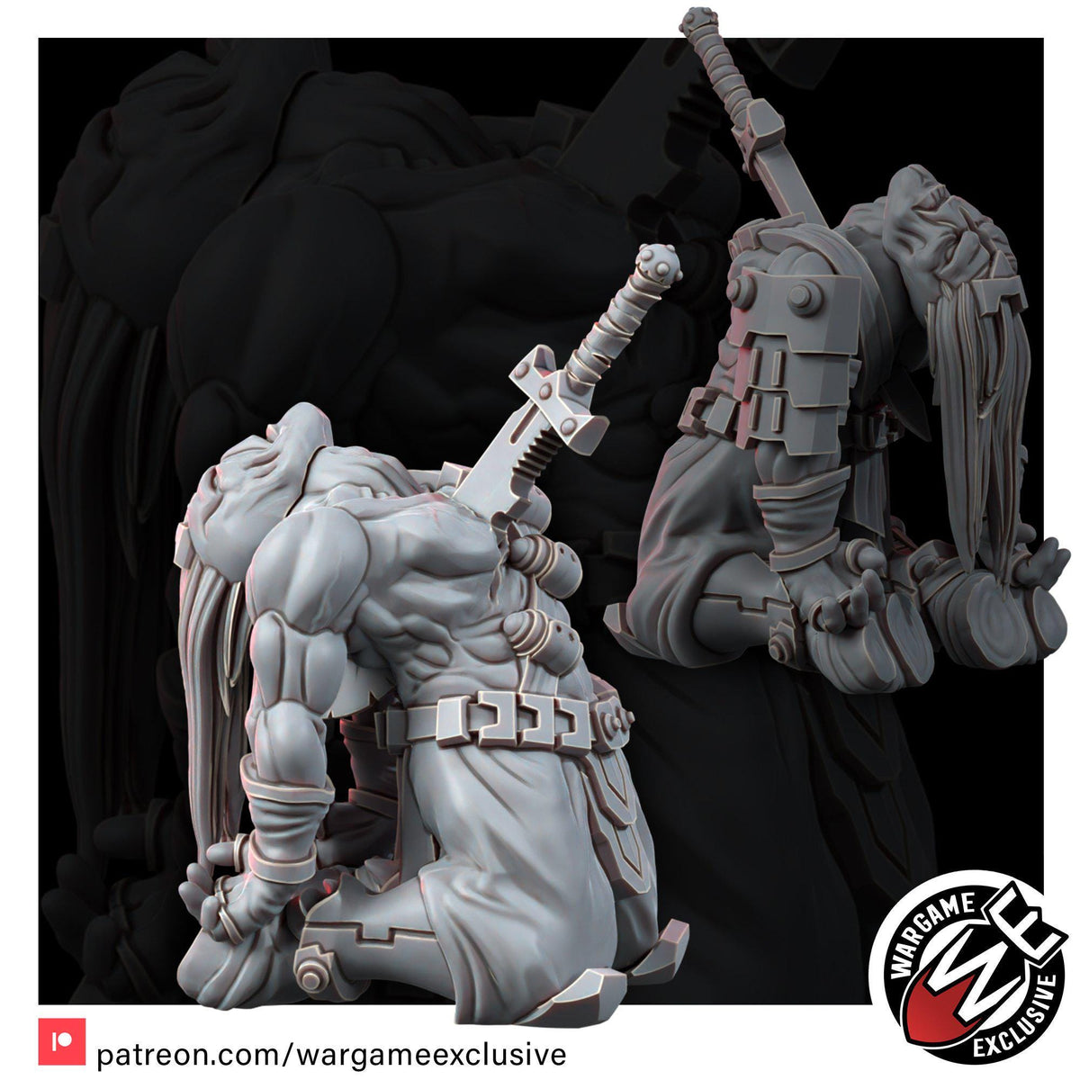 Greater Good Casualties – T'au Empire Proxy, Wargame Exclusive – 3D printed 16K resin miniature – photo 8 of 10