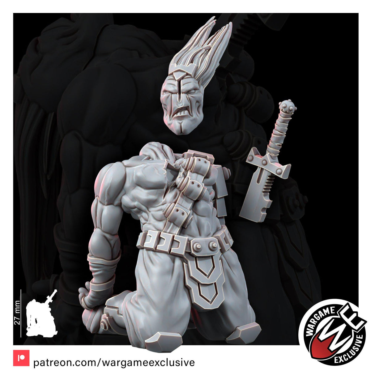 Greater Good Casualties – T'au Empire Proxy, Wargame Exclusive – 3D printed 16K resin miniature – photo 9 of 10
