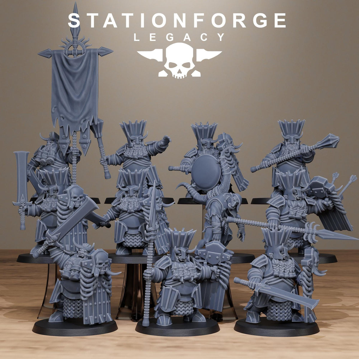 Legacy Chaosvale Infantry – Warhammer 40k Compatible Miniature