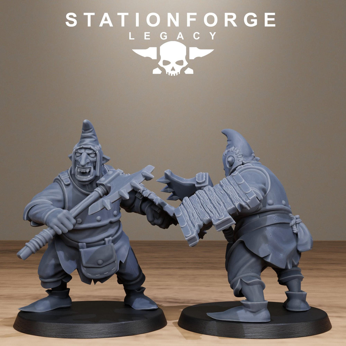 Legacy Chaosvale Hobgoblins – Warhammer 40k Compatible Miniature