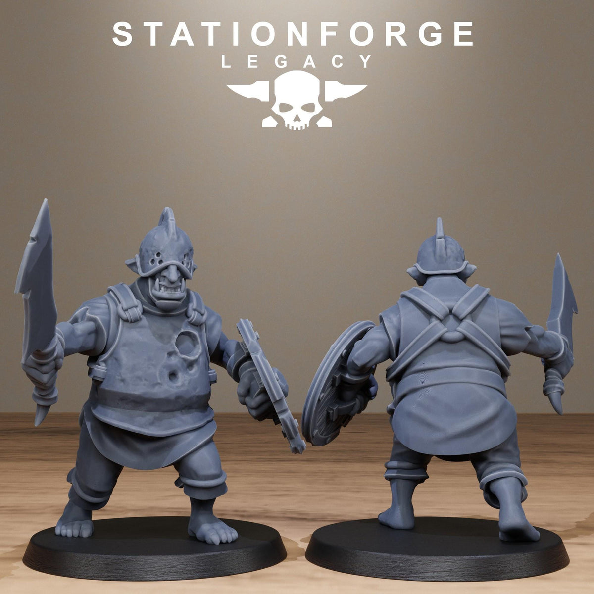 Legacy Chaosvale Hobgoblins – Warhammer 40k Compatible Miniature