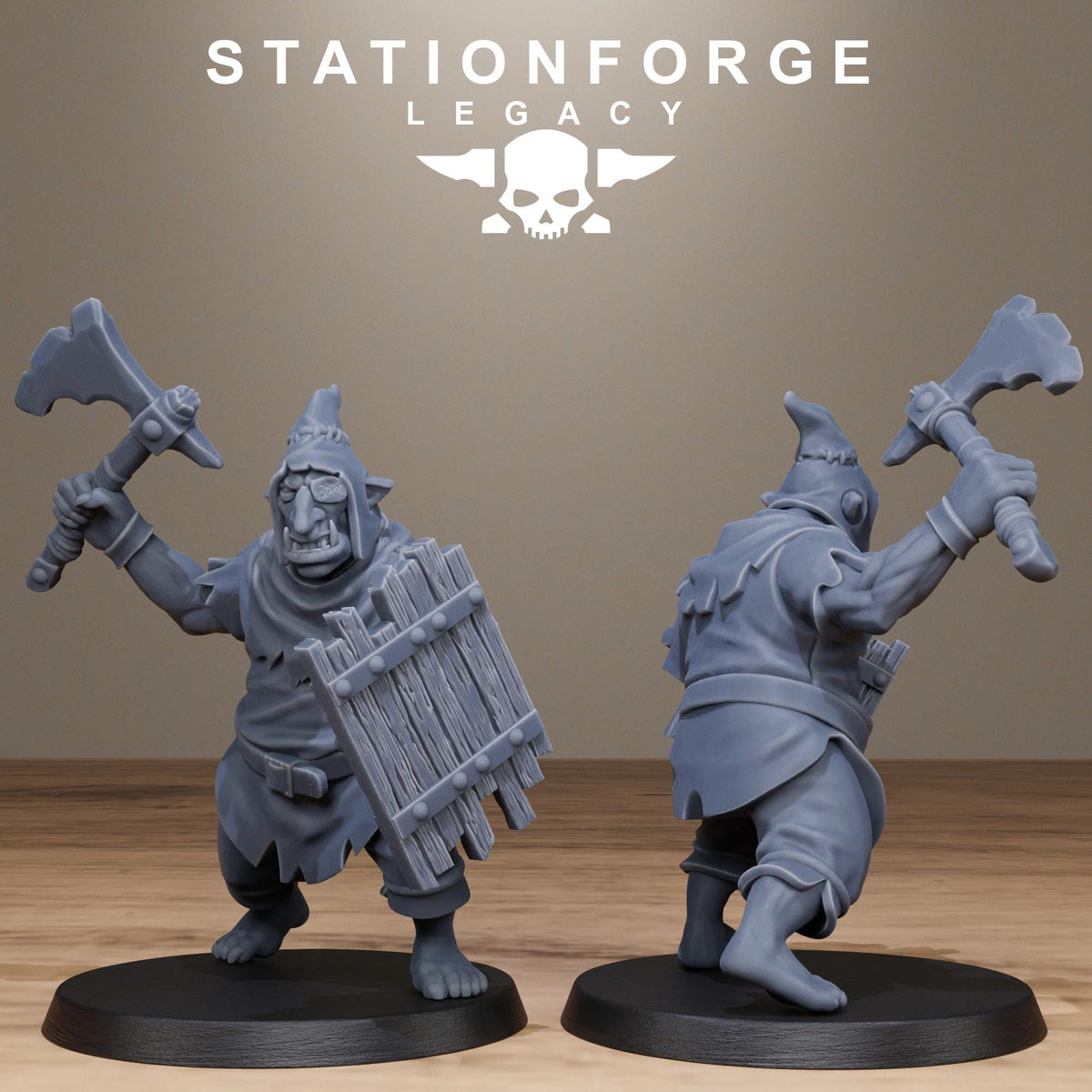 Legacy Chaosvale Hobgoblins – Warhammer 40k Compatible Miniature