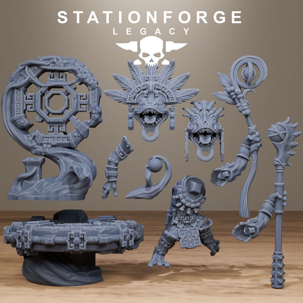 Legacy Bogkin Swamp Shaman – Warhammer 40k Compatible Miniature