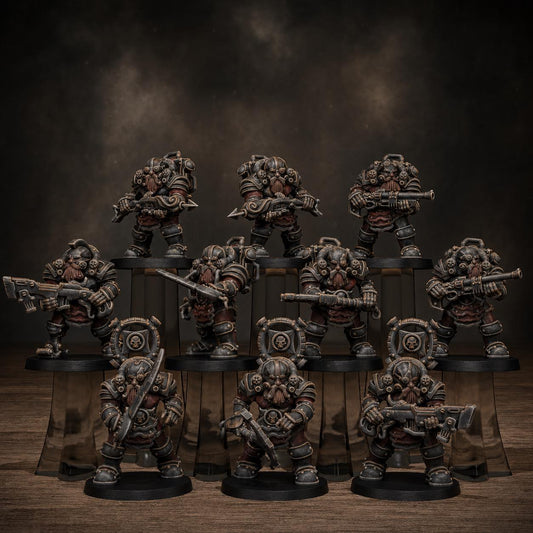 Ironvale Infantry – Warhammer 40k Compatible Miniature