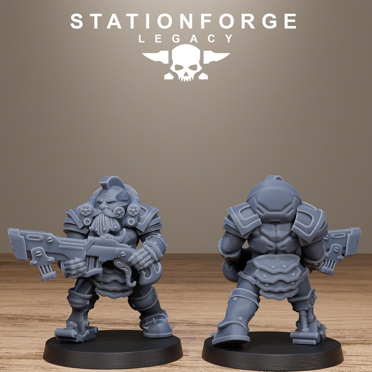 Ironvale Infantry – Warhammer 40k Compatible Miniature