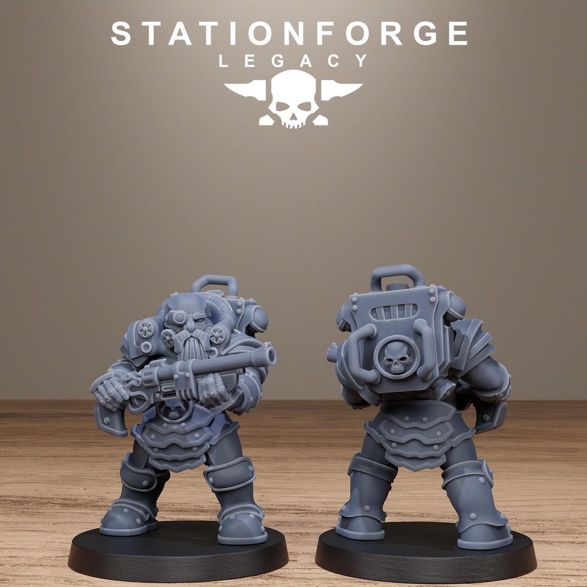 Ironvale Infantry – Warhammer 40k Compatible Miniature