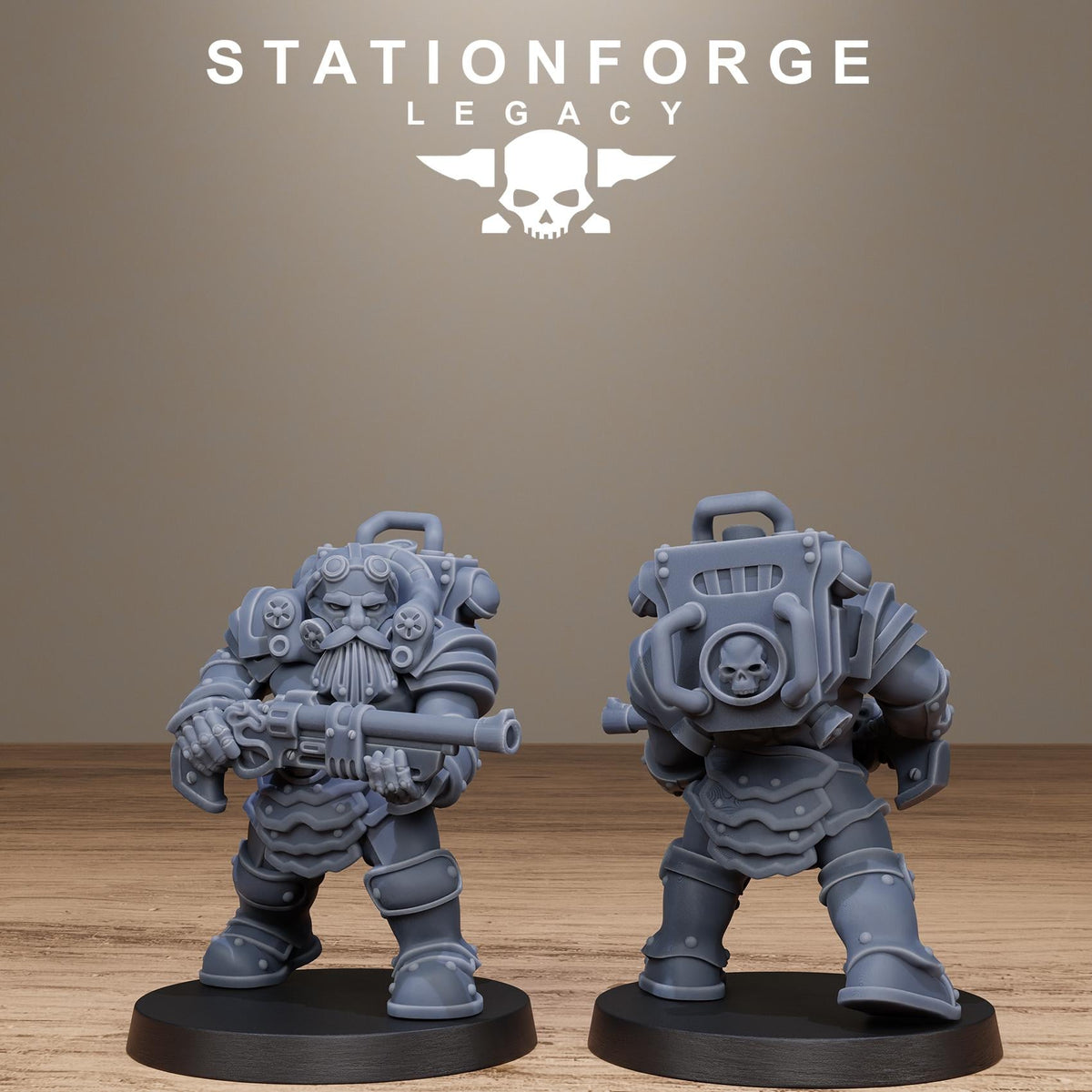 Ironvale Infantry – Warhammer 40k Compatible Miniature