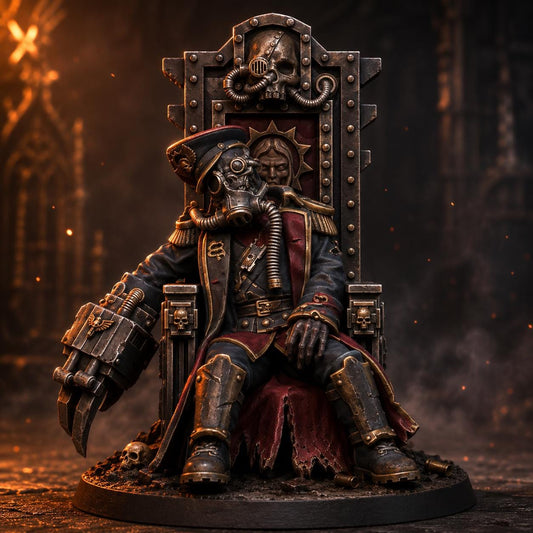 GrimGuard The Fallen Officer – Astra Militarum Proxy