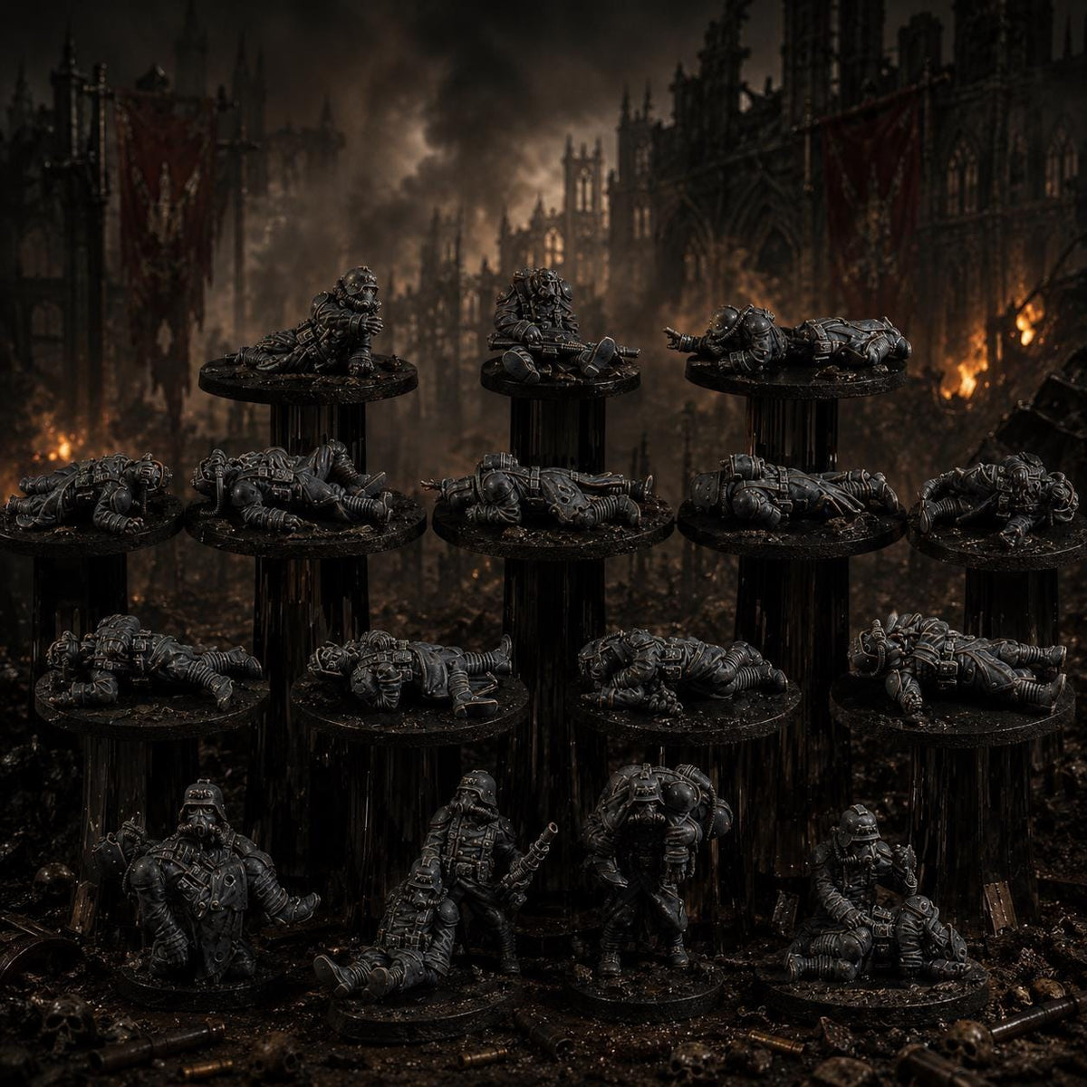 Grimguard The Fallen – Astra Militarum Proxy