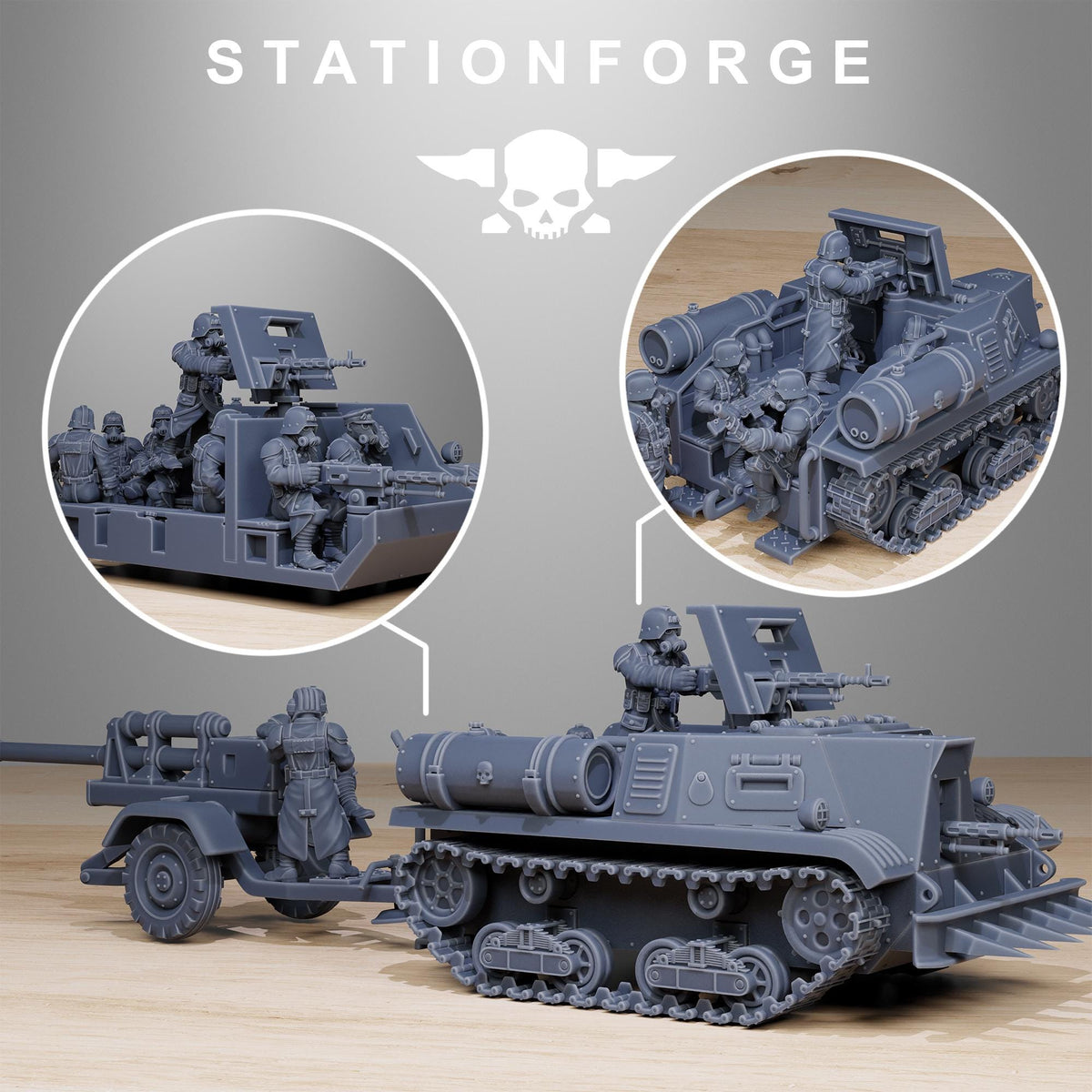 GrimGuard Tankette – Astra Militarum Proxy