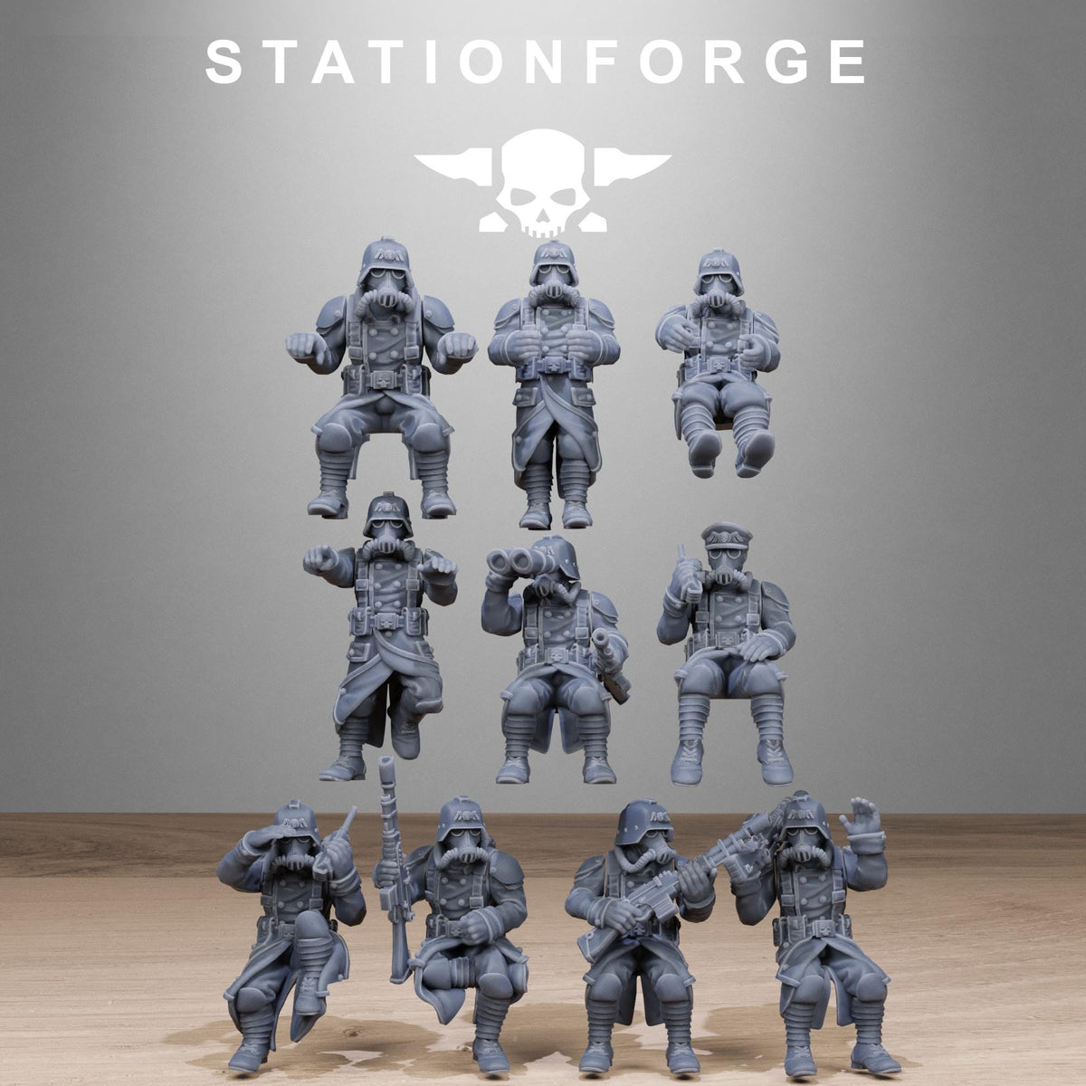 GrimGuard Support Vehicles – Astra Militarum Proxy