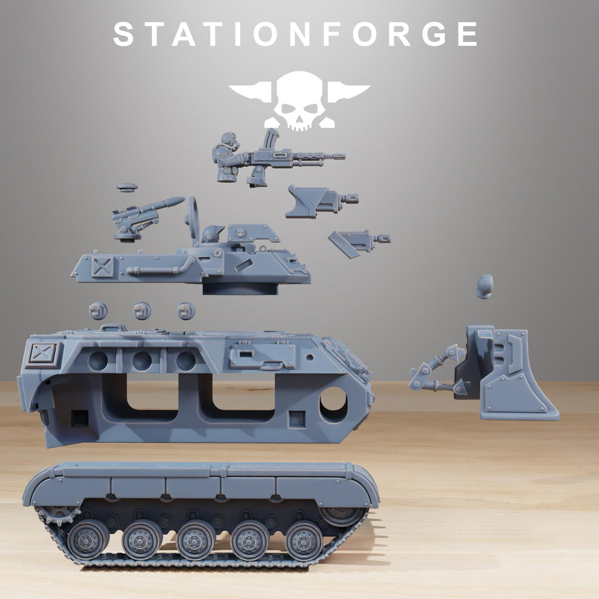 GrimGuard Support Tank – Astra Militarum Proxy