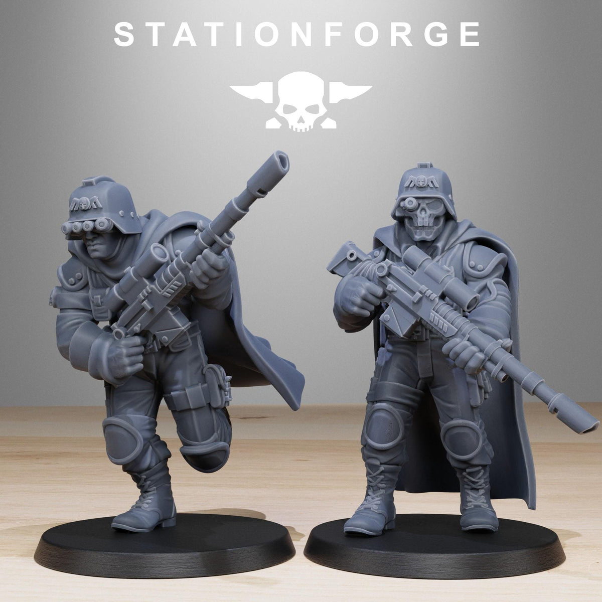 GrimGuard Snipers – Astra Militarum Proxy