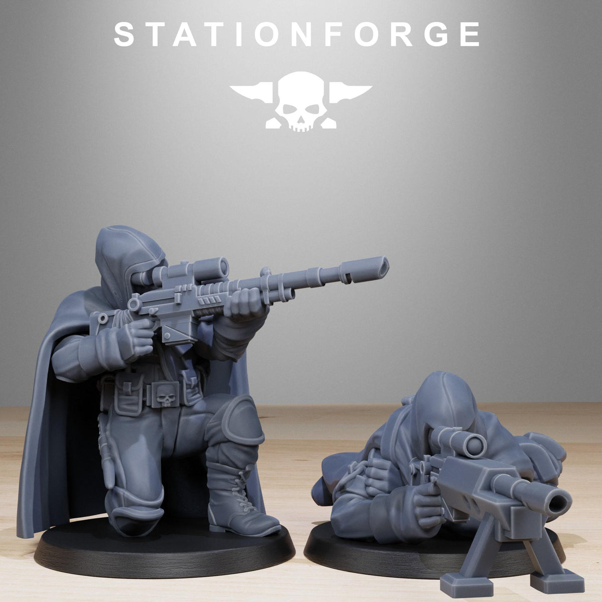 GrimGuard Snipers – Astra Militarum Proxy