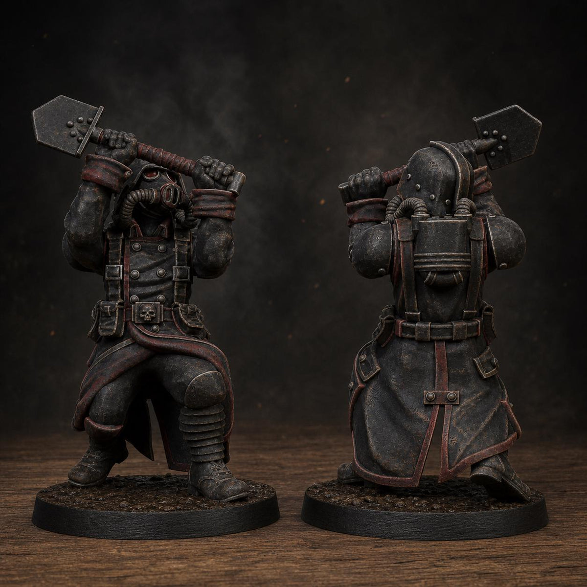 GrimGuard Shovel Fighters – Astra Militarum Proxy
