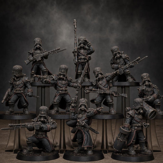 Grim Guard Royals – Astra Militarum Proxy