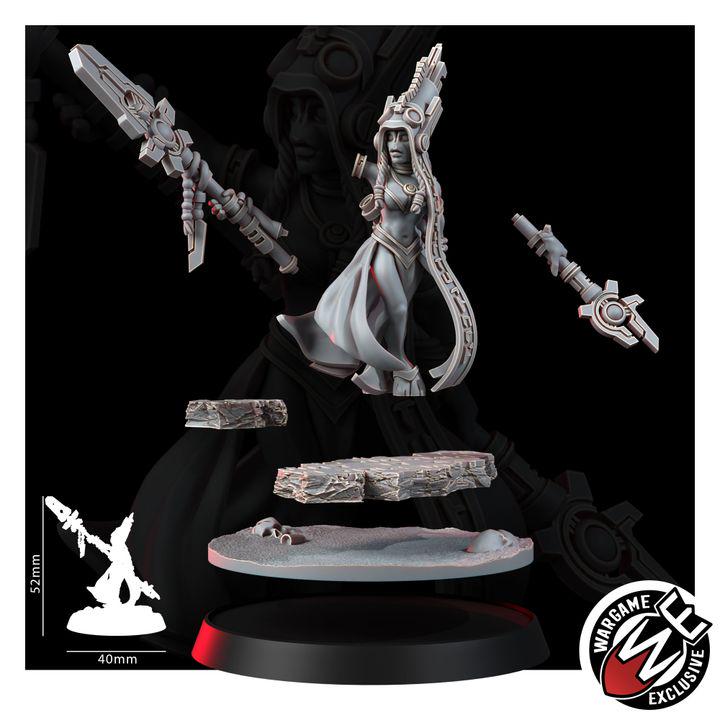 Greater Good Aetherial Mediator – T'au Empire Proxy, Wargame Exclusive – 3D printed 16K resin miniature – photo 5 of 5