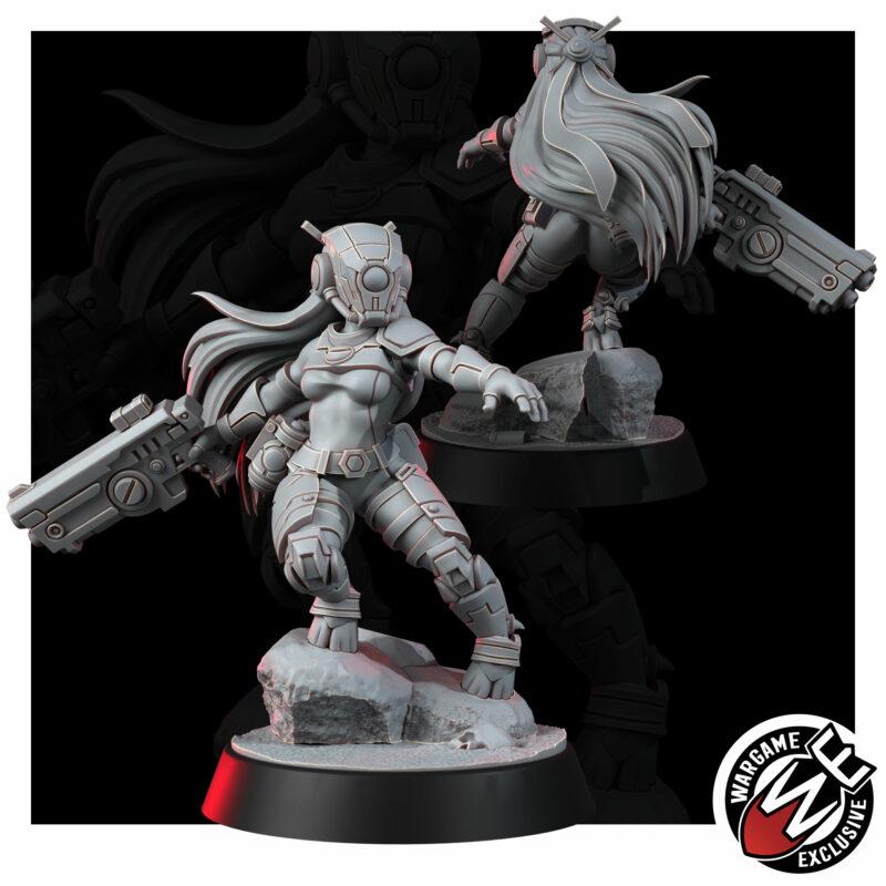 Greater Good Trailseekers T1 – T'au Empire Proxy, Wargame Exclusive – 3D printed 16K resin miniature – photo 7 of 13