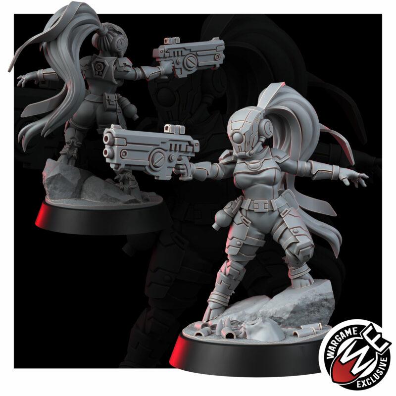 Greater Good Trailseekers T2 – T'au Empire Proxy, Wargame Exclusive – 3D printed 16K resin miniature – photo 4 of 13