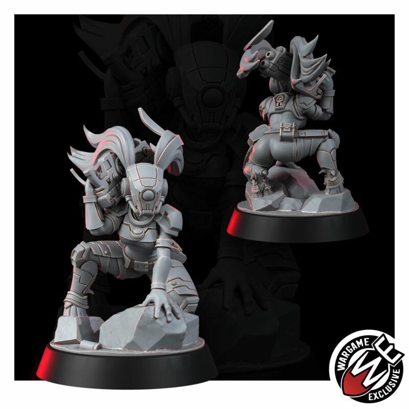 Greater Good Trailseekers T2 – T'au Empire Proxy, Wargame Exclusive – 3D printed 16K resin miniature – photo 5 of 13