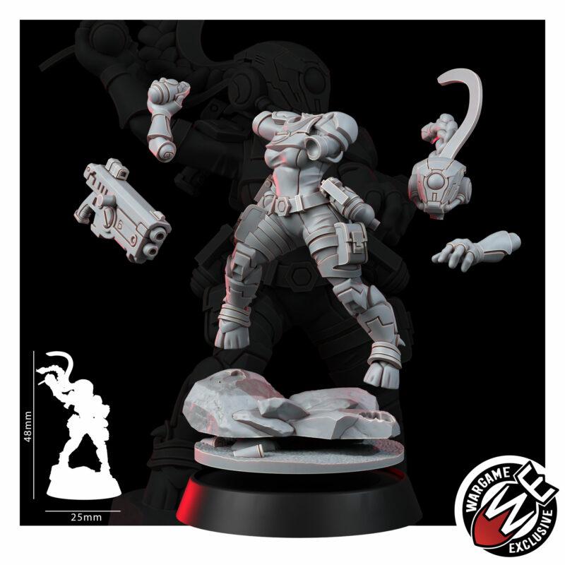 Greater Good Trailseekers T2 – T'au Empire Proxy, Wargame Exclusive – 3D printed 16K resin miniature – photo 13 of 13