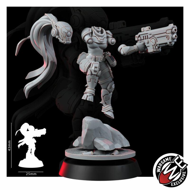 Greater Good Trailseekers T2 – T'au Empire Proxy, Wargame Exclusive – 3D printed 16K resin miniature – photo 12 of 13
