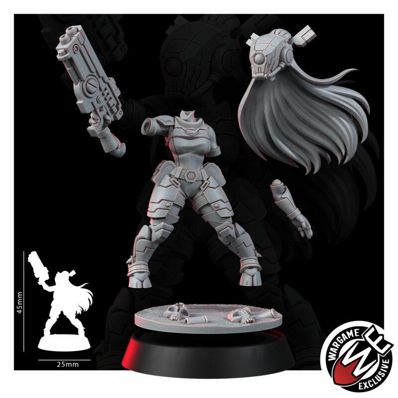 Greater Good Trailseekers T2 – T'au Empire Proxy, Wargame Exclusive – 3D printed 16K resin miniature – photo 11 of 13