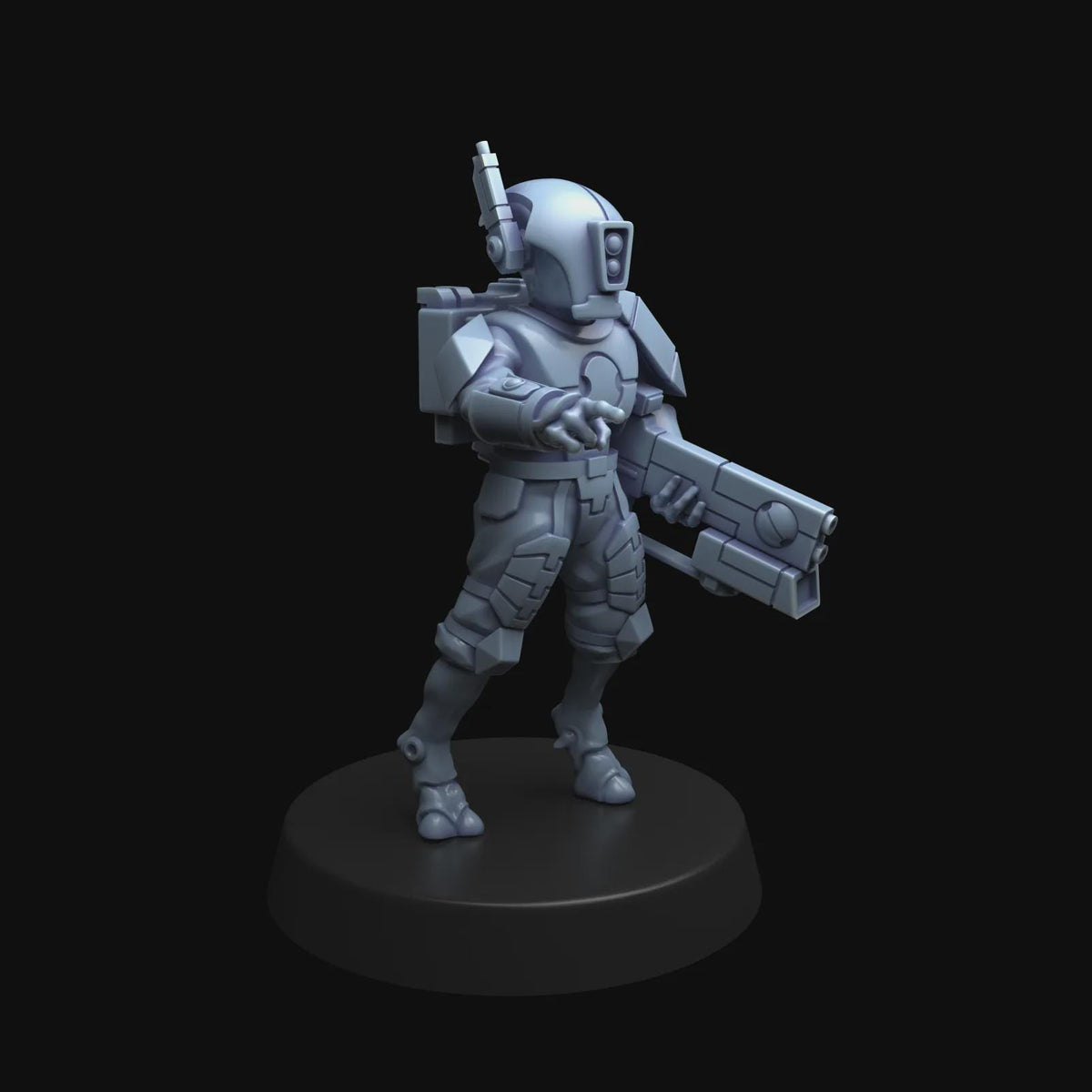 Greater Good Strike Team – T'au Empire Proxy, Wargame Exclusive – 3D printed 16K resin miniature – photo 3 of 5
