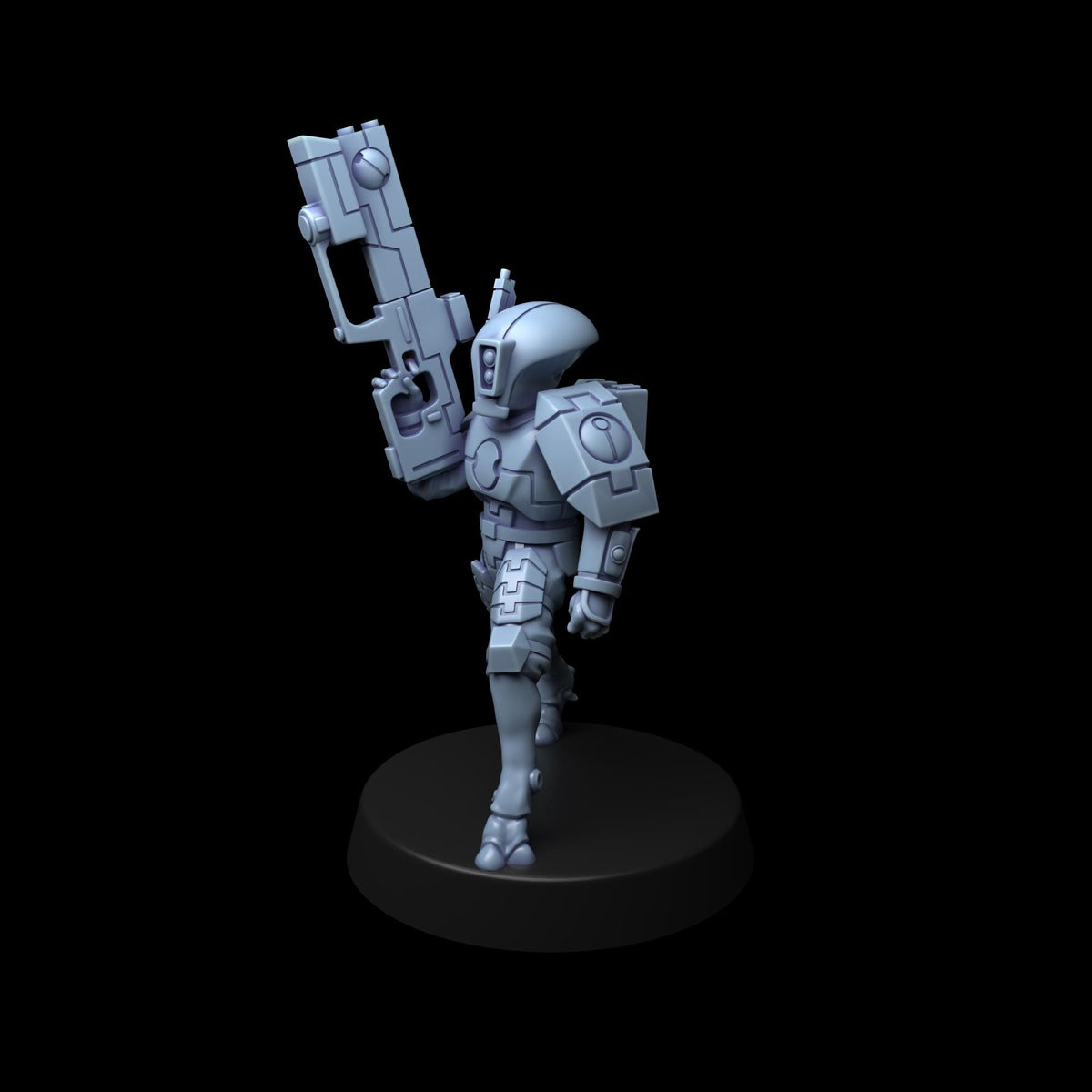 Greater Good Strike Team – T'au Empire Proxy, Wargame Exclusive – 3D printed 16K resin miniature – photo 4 of 5