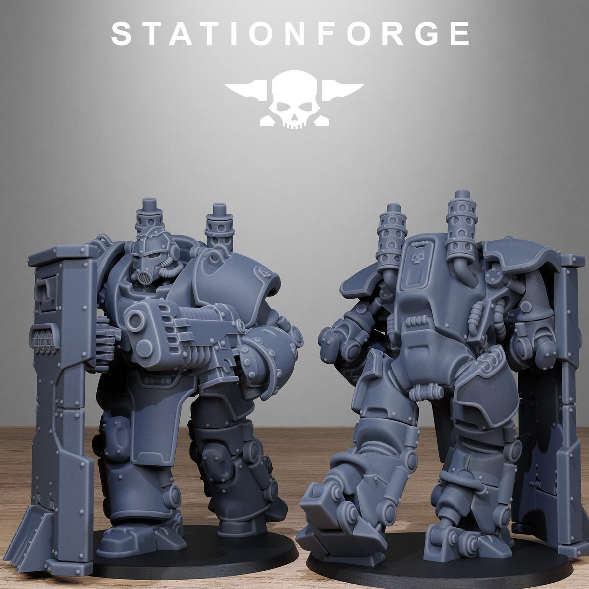 Grimguard Power Armor – Astra Militarum Proxy