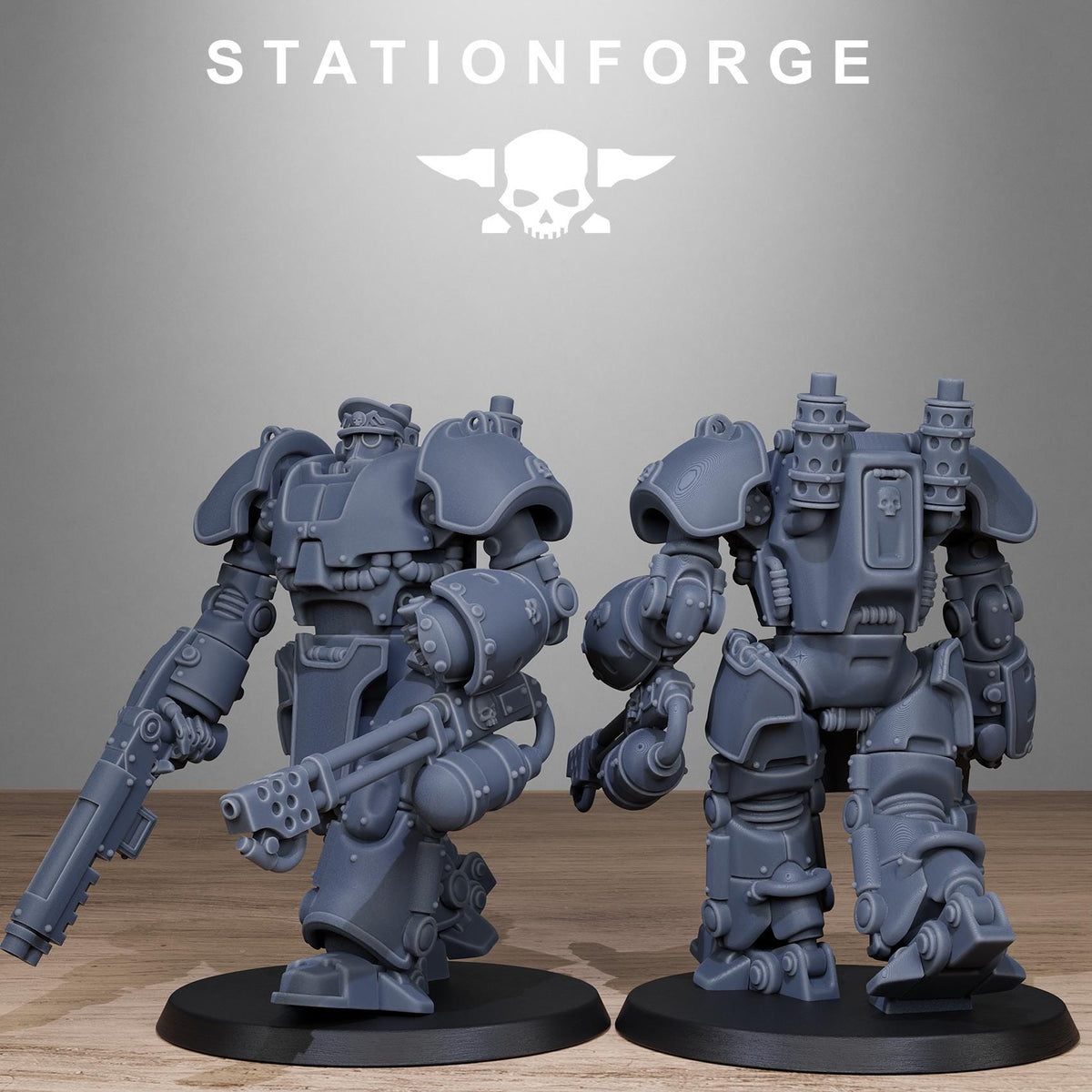 Grimguard Power Armor – Astra Militarum Proxy