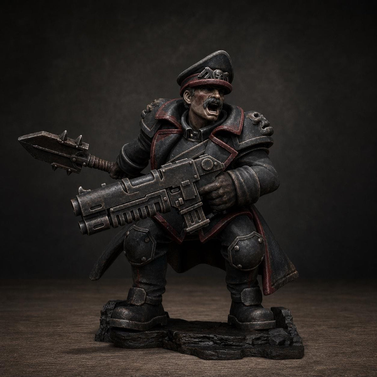Grimguard Lieutenant – Astra Militarum Proxy