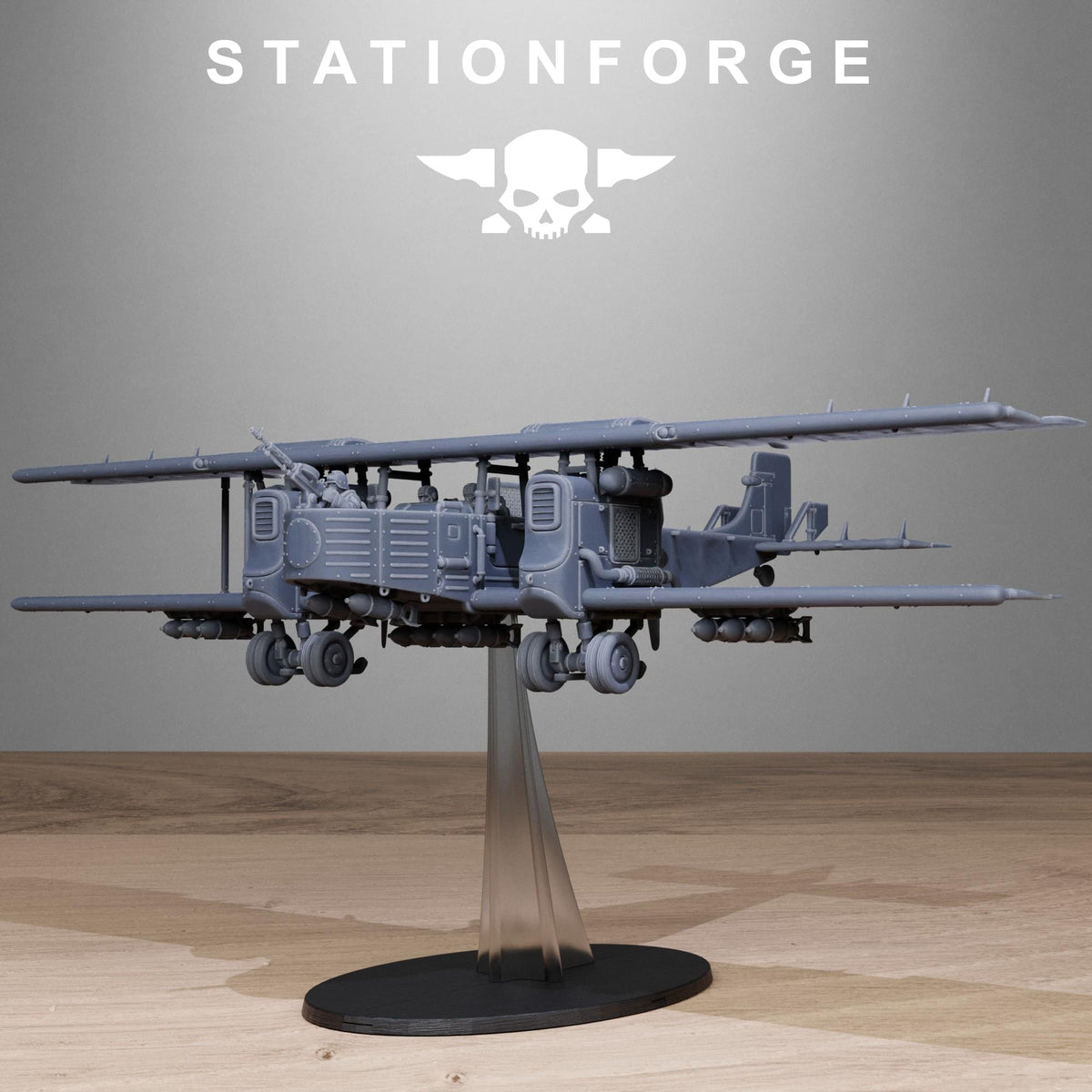 Grimguard Iron Biplane – Astra Militarum Proxy