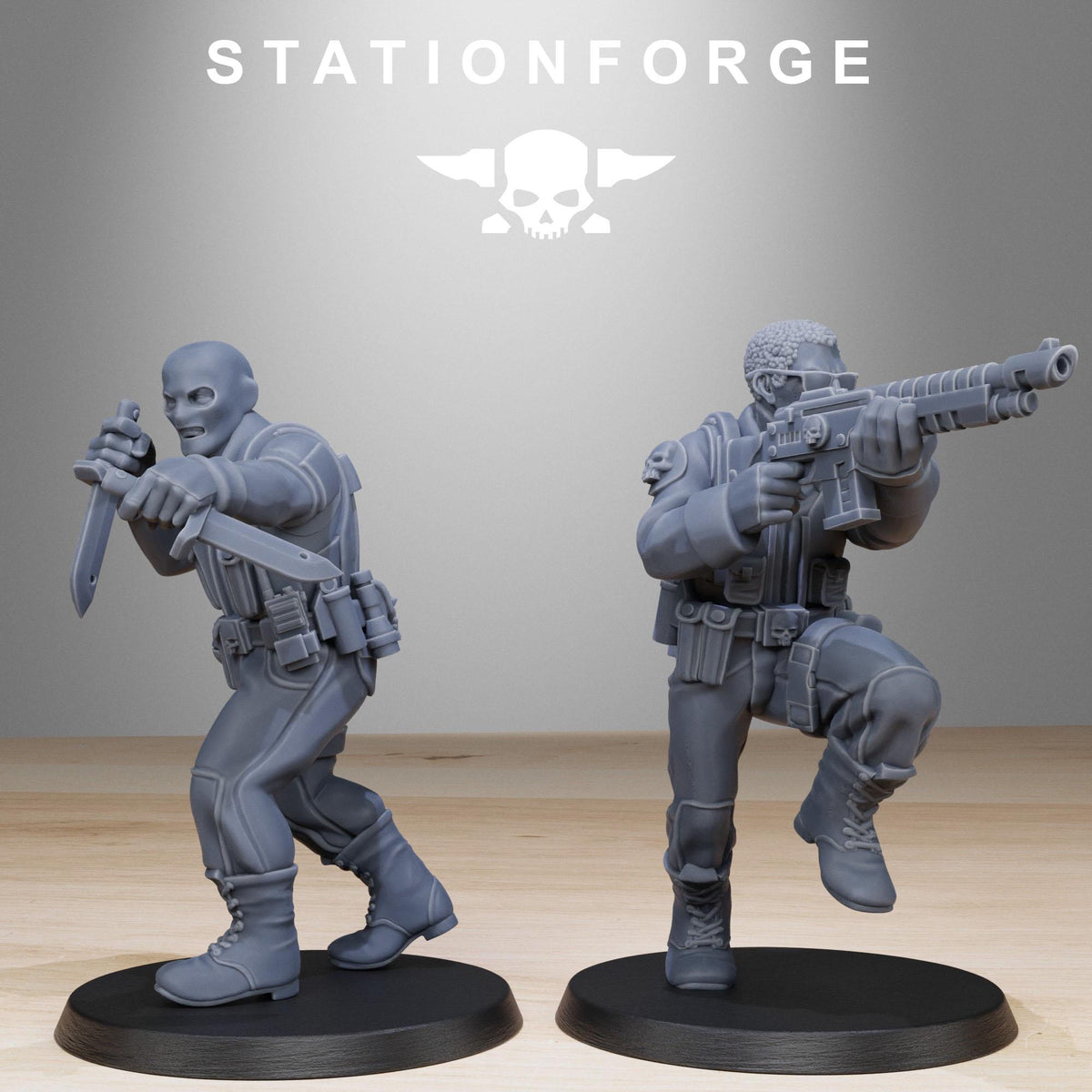 Grimguard Counter Terrorists – Astra Militarum Proxy
