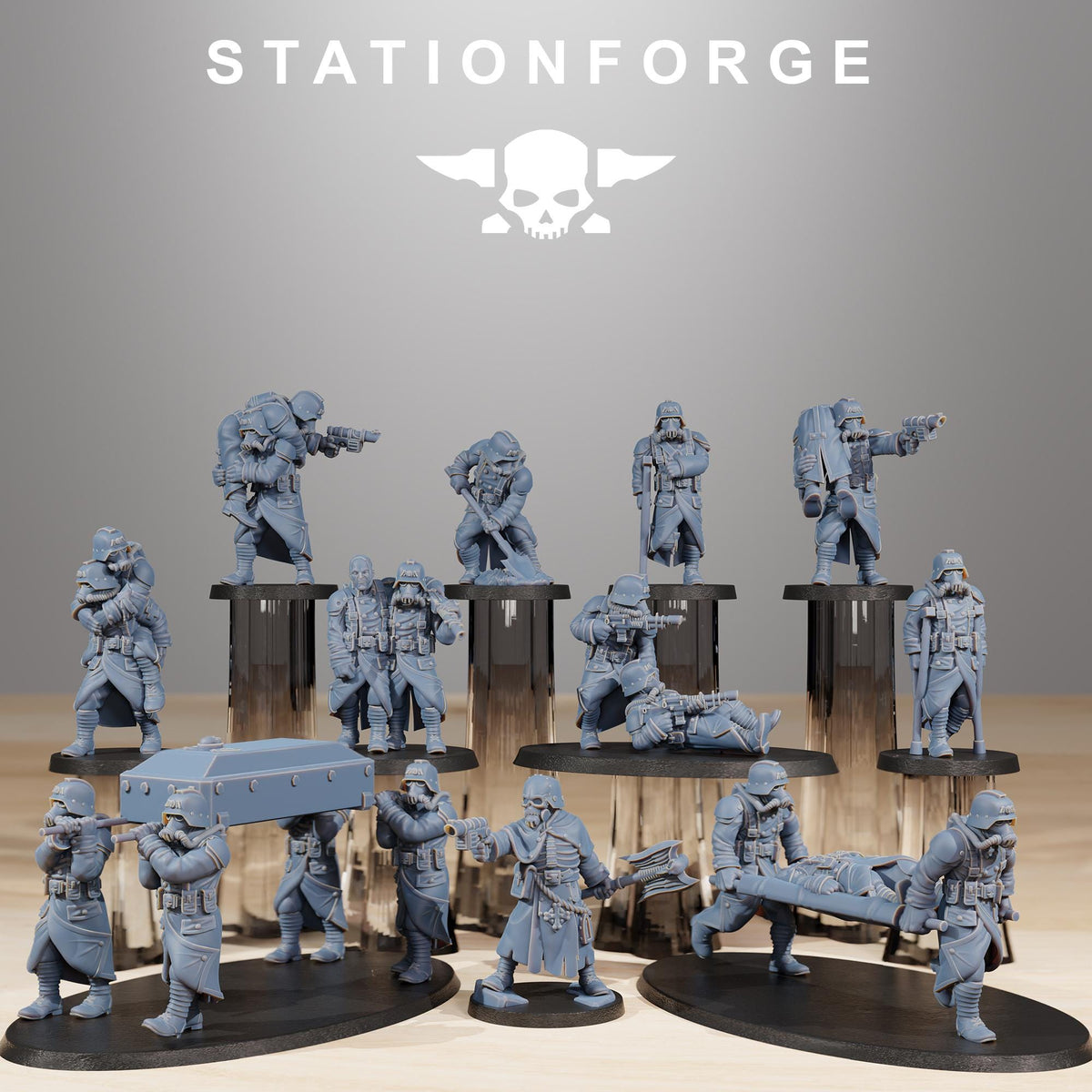Grimguard Casualties – Astra Militarum Proxy