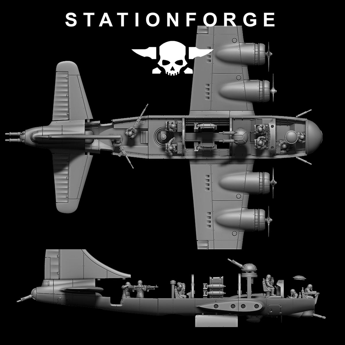Grimguard Bomber – Astra Militarum Proxy
