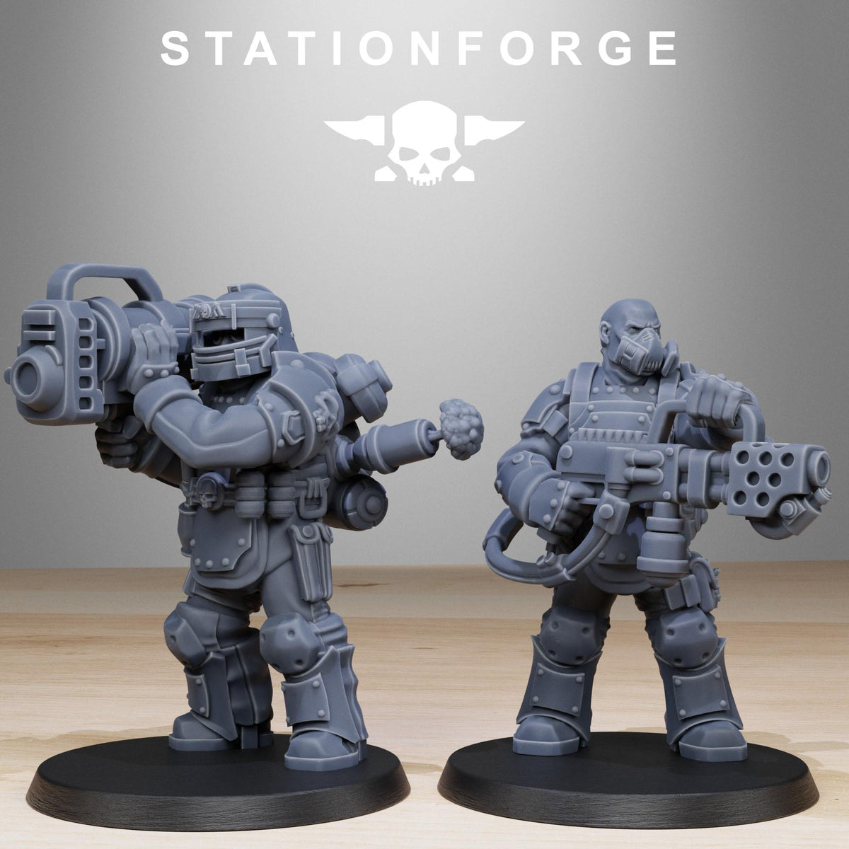 Grimguard Armored Squad Reborn – Astra Militarum Proxy